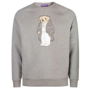Ralph Lauren purple label polo bear sweatshirt